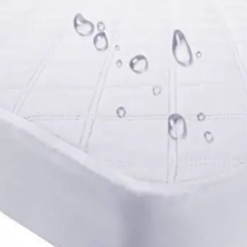 9" Waterproof Bamboo Terry Crib Mattress Pad Liner Mattress Cover Only