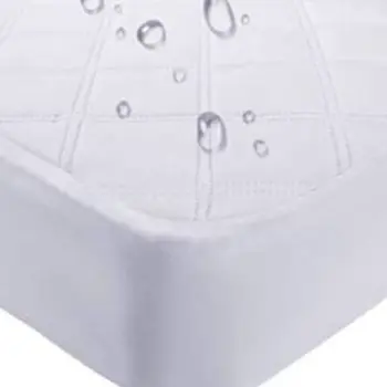 9" Waterproof Bamboo Terry Crib Mattress Pad Liner Mattress Cover Only