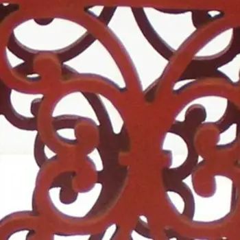 16" Red Wood End Tables