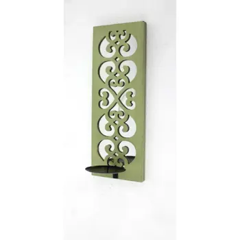 Green Wood Hanging Dimensional Sculpture