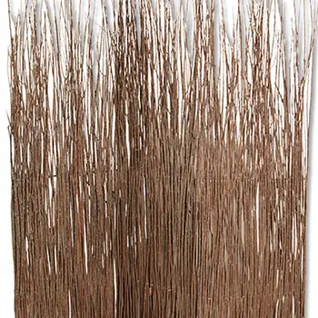 63" X 84" Brown Willow Adirondack  Screen