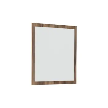 41" Natural Wood Framed Accent Mirror