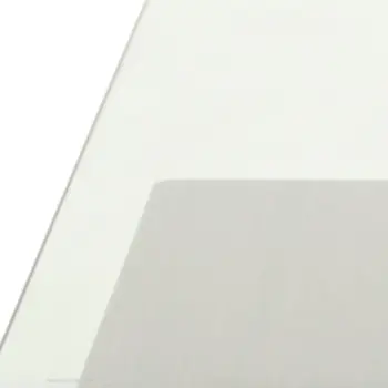39" Clear and Brown Glass and Wood Pedestal Coffee Table With Shelf