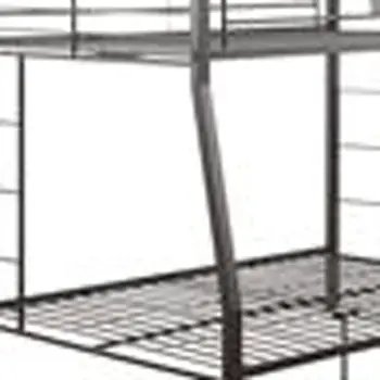 Black Twin Over Full Bunk Bed