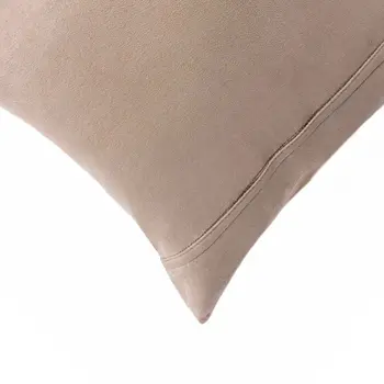 18" Chocolate Cowhide Throw Pillow