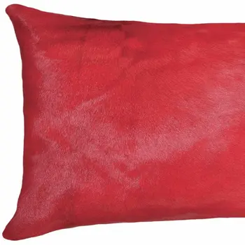 12" X 20" X 5" Firecracker Cowhide  Pillow