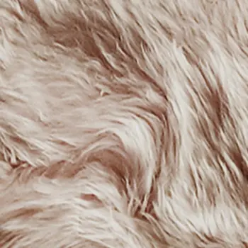 4' X 6' Pink Genuine Sheepskin Shag Area Rug
