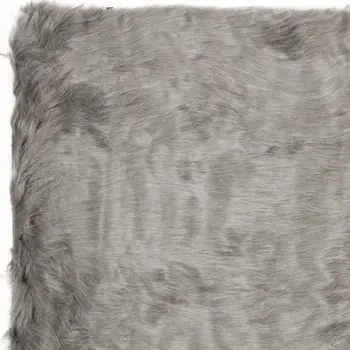 5' X 8' Gray Shag Area Rug