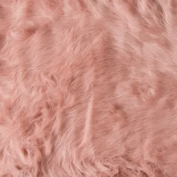 2' X 3' Dusty Rose Shag Area Rug