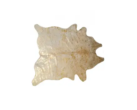 5' X 7' Natural Cowhide Area Rug