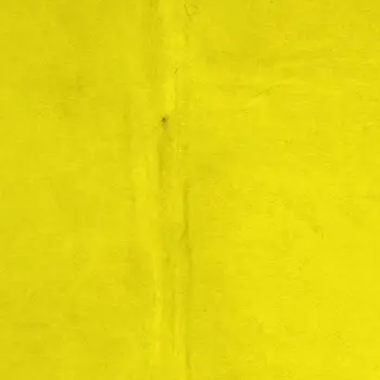5' X 7' Yellow Cowhide Area Rug