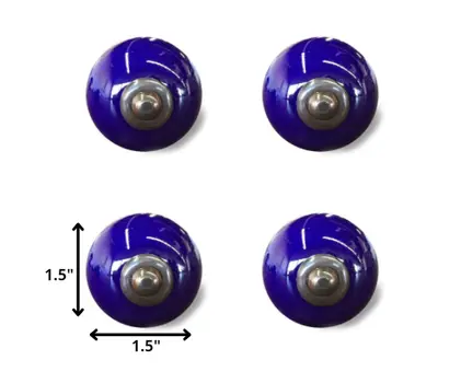 Set of Twelve Ceramic Drawer Pull Knobs