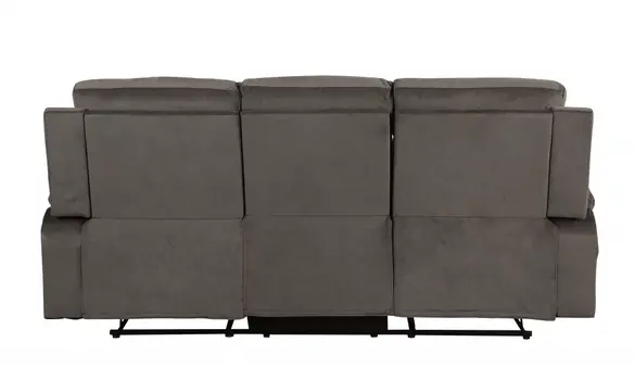 40" Modern Brown Fabric Sofa