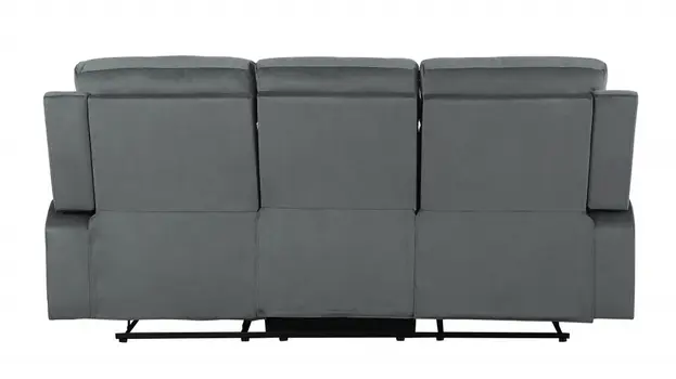 40" Modern Grey Fabric Sofa