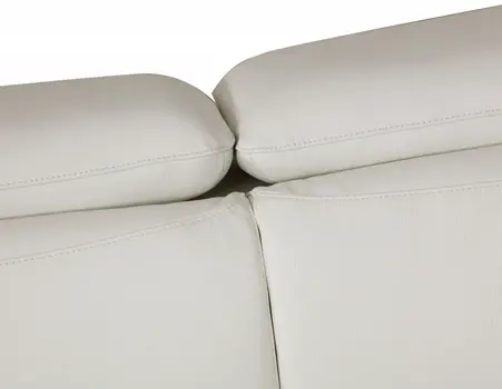 51" Gray Chair and a Half