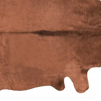 6' X 7' Brown Cowhide Area Rug
