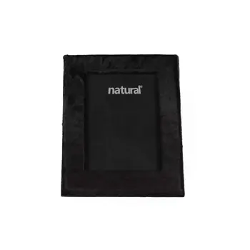 8" X 10" Black Cowhide Picture Frame