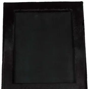 11" X 13" Black  Cowhide   8" X 10" Picture Frame
