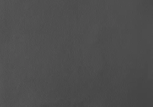 Set of Two Gray And Silver Upholstered Faux Leather Dining Side Chairs