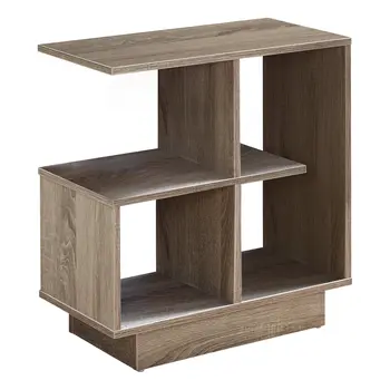 Taupe 24" Kitchen Cart With Storage