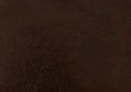 Brown Solid and Manufactured Wood Full Upholstered Faux Leather Bed Frame