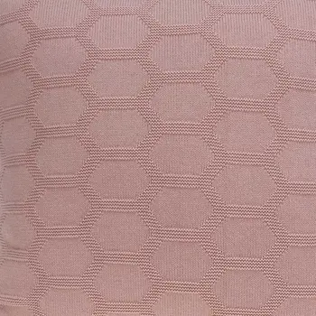 20" X 7" X 20" Transitional Pink Pillow Cover With Poly Insert