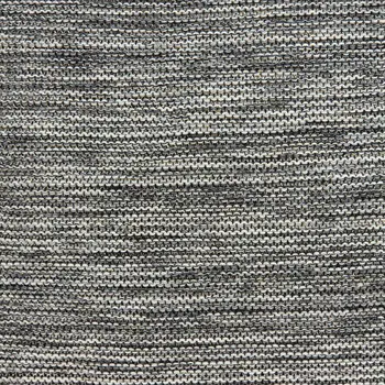 20" Gray Woven Cotton Blend Throw Pillow
