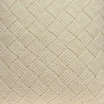 20" X 7" X 20" Transitional Beige Pillow Cover With Poly Insert