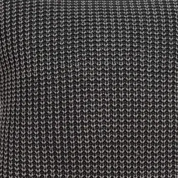 20" X 7" X 20" Transitional Charcoal Pillow Cover With Poly Insert