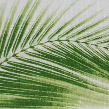 20" X 6" X 14" Cool Tropical Green Pillow Cover With Poly Insert