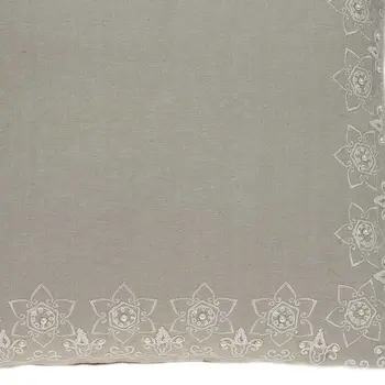 20" X 7" X 20" Decorative Transitional Beige Pillow Cover With Poly Insert