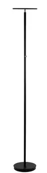 Black Metal Led Touch Floor Lamp