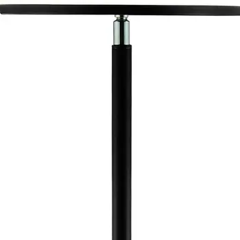 Black Metal Led Touch Floor Lamp