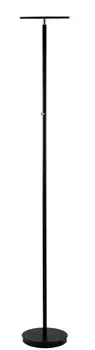 Black Metal Led Touch Floor Lamp