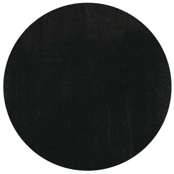 8' Espresso Brown Round Indoor Shag Rug