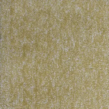 8' X 10' Yellow Shag Hand Woven Area Rug