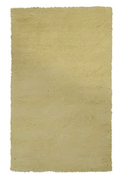 8' X 10' Polyester Canary Yellow Area Rug