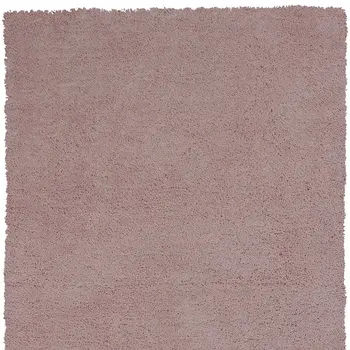 8' X 10' Pink Shag Hand Woven Area Rug