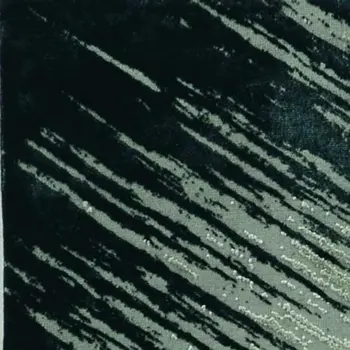 8' X 11' Silver And Gray Abstract Area Rug