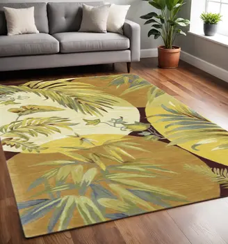 5' X 8'  Wool Coral Or Ivory  Area Rug
