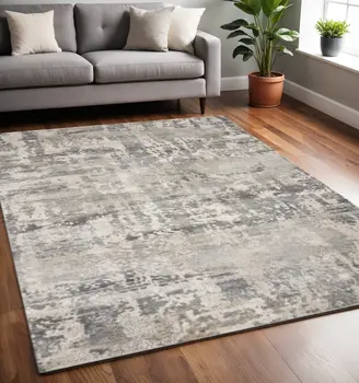 7' X 9'  Polypropylene Natural Area Rug