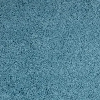 8' X 11' Blue Shag Hand Woven Area Rug