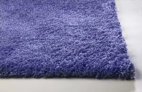 8' X 11' Purple Shag Hand Woven Area Rug