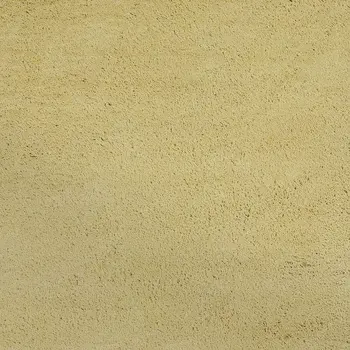 8' X 11' Yellow Shag Hand Woven Area Rug