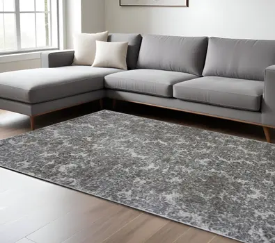 7' X 11'  Viscose Ivory Or Sand Area Rug