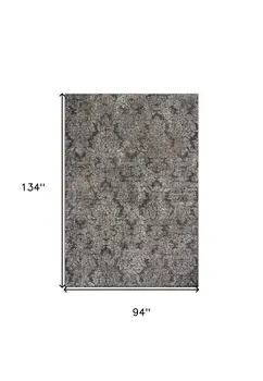 7' X 11'  Viscose Taupe Or  Sand Area Rug