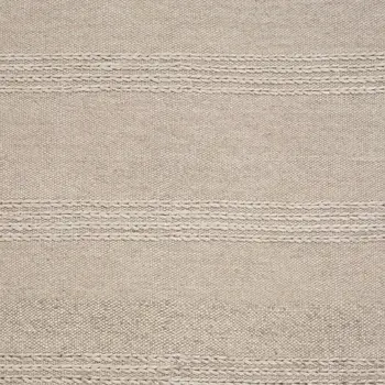 7' X 9'  Wool Natural Area Rug