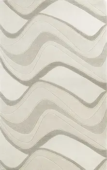 8' X 10' 6 Wool Ivory  Area Rug