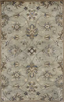 8' X 10' 6 Wool Grey Area Rug