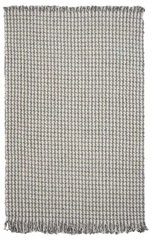 8' X 11' Wool Ivory Or Grey Area Rug